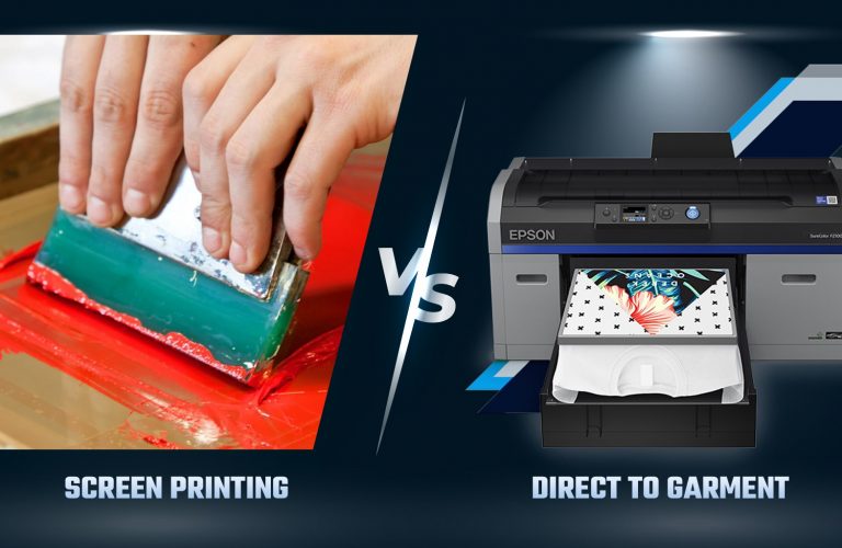garment printing vs screen printing