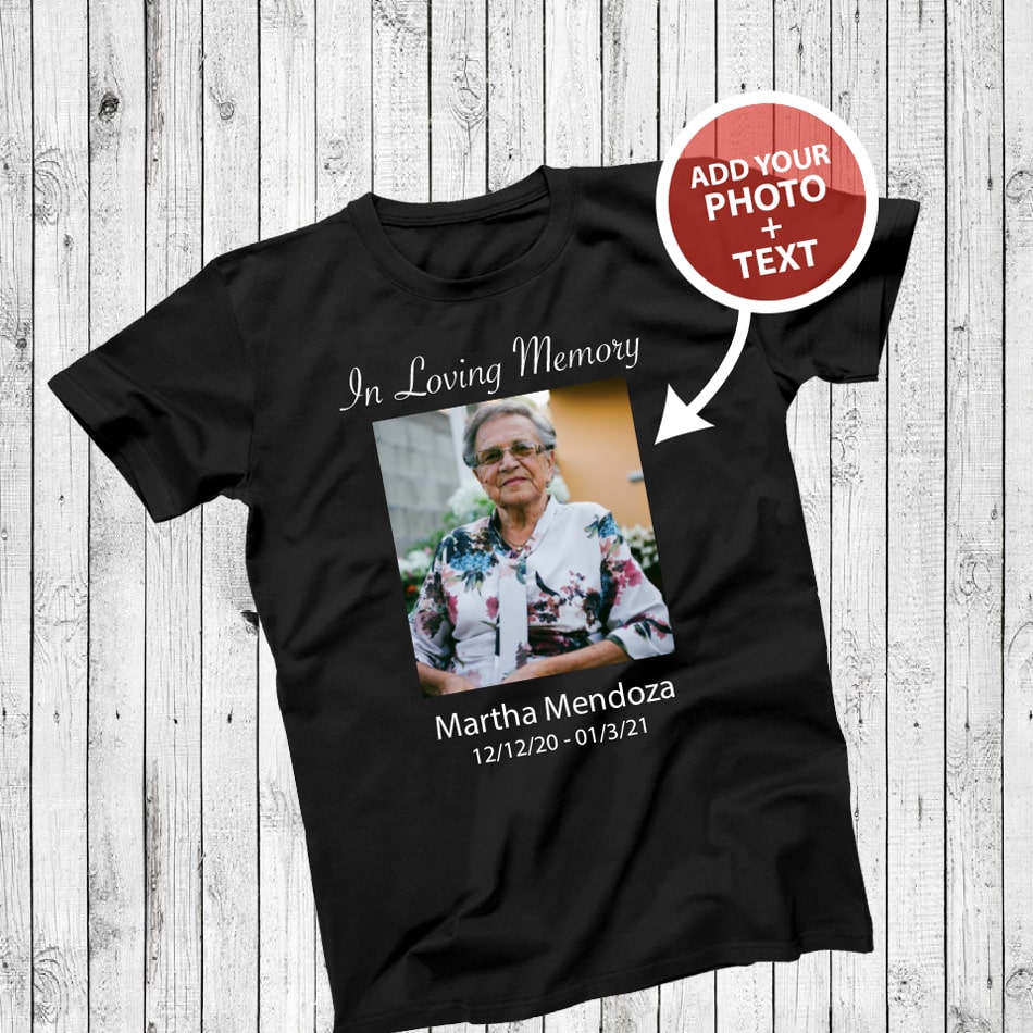 All Over Print T-Shirt - In Loving Memory