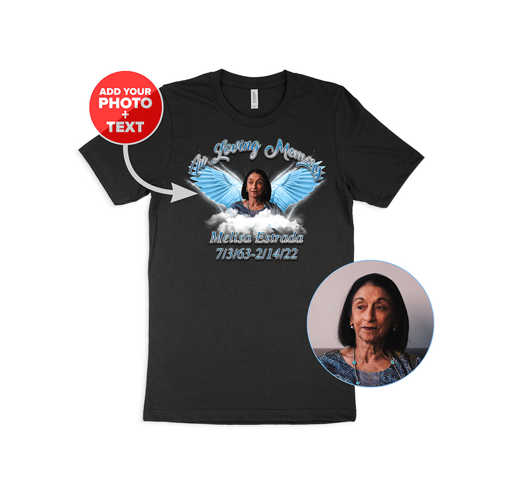 In Loving Memory T-shirt, Custom Photo Rest In Peace Shirt, Upload Picture  Shirt, Personalized Family Memorial Shirt, In Loving Memory Of My Son